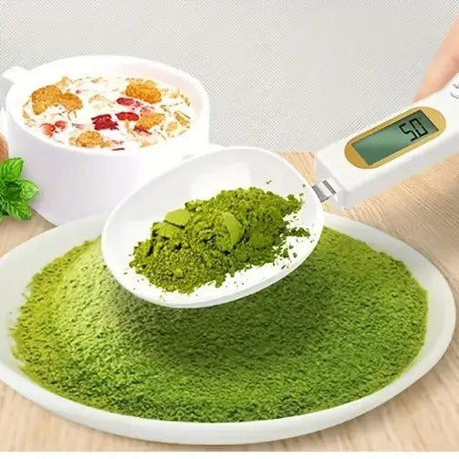 Colher Balança Digital Portátil Cozinha - Pese Café, Farinha e Temperos com Precisão.