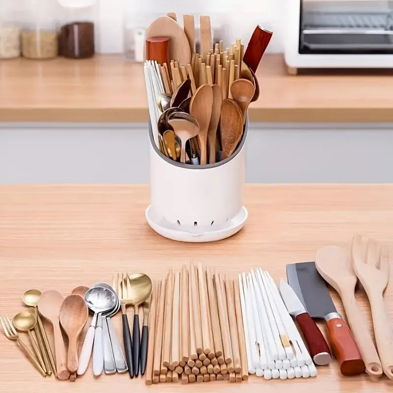 Escorredor de talheres, Organizador de Utensílios de Mesa, de Cozinha
