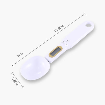 Colher Balança Digital Portátil Cozinha - Pese Café, Farinha e Temperos com Precisão.