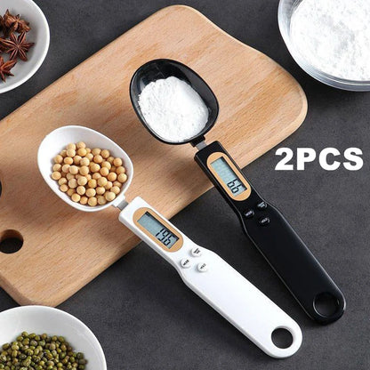 Colher Balança Digital Portátil Cozinha - Pese Café, Farinha e Temperos com Precisão.