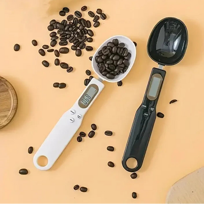 Colher Balança Digital Portátil Cozinha - Pese Café, Farinha e Temperos com Precisão.